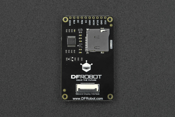 TFT LCD Display 1.8Inch 128x160 IPS, MicroSD Card Slot