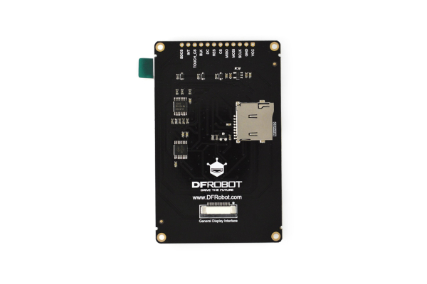2,8 tommer TFT resistiv touchskærm 320x240 med microSD
