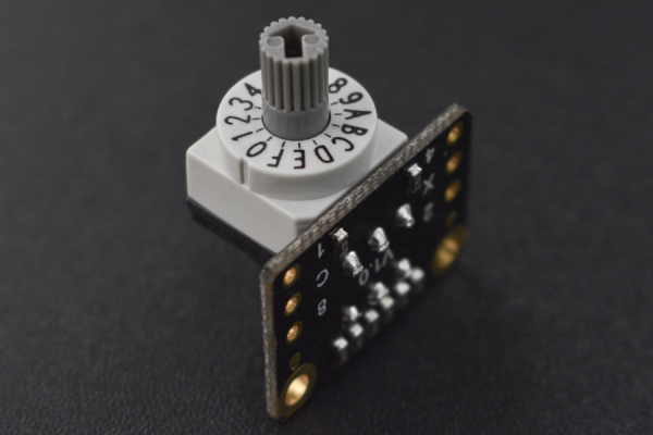 Encoder-Horizontal 8421, 16-Gear, 150mA, -40~85°C