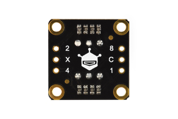 Encoder-Vertical 8421, 16-Gear, 150mA, -40~85C, 19x19mm