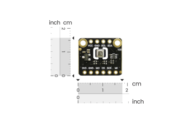 Fermion: BME688 AI Environmental Sensor (VOC, Temperature, Humidity, Pressure)
