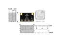 Fermion: BMM350 Triple-Axis Magnetometer Sensor for AR / VR (Breakout)