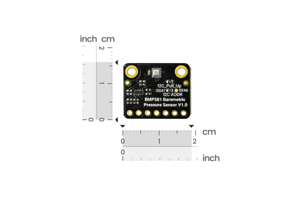 Fermion BMP581 barometer-tryksensor (±0,3 hPa)