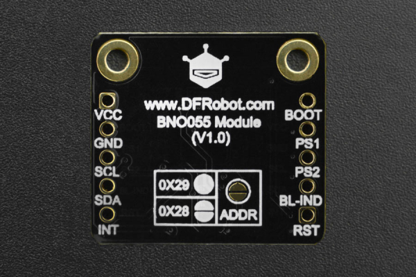 Intelligent 9-axis Sensor BNO055, High Accuracy, I2C, Small Size