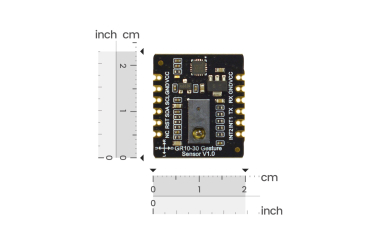 Gesture Sensor GR10-30, UART & I2C, 12 Gestures, 0~30cm