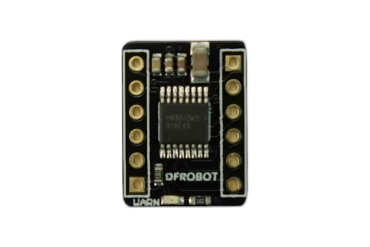 DC Motor Driver HR8833, 2x1.5A, 3.3-10V, PWM, 18x13mm