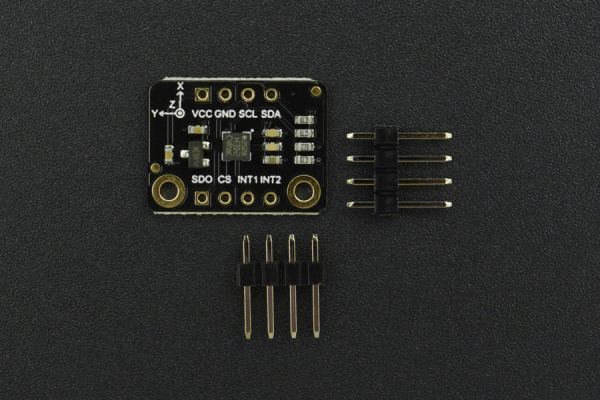 Triple Axis Accelerometer H3LIS200DL (Breakout) 100g/200g, 10uA, 1kHz