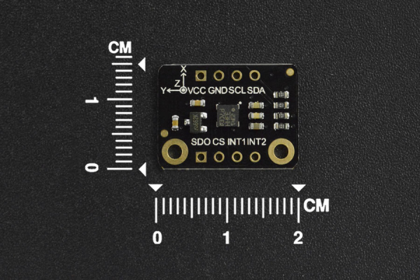 Triple Axis Accelerometer I2C LIS331HH ±6g, ±12g, ±24g