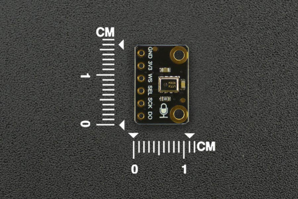 I2S MEMS Microphone Breakout, Low Noise, High Sensitivity, ESP32