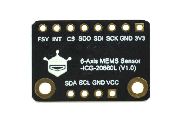 Accel+Gyro 6-Axis IMU Module ICG 20660L, High Precision, Low Noise