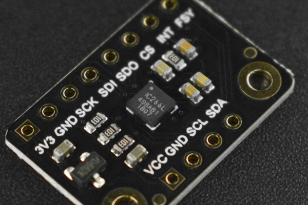 Accel+Gyro 6-Axis IMU Module ICG 20660L, High Precision, Low Noise