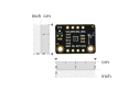 Triple Axis Accelerometer Sensor LIS2DW12, 16-bit, 2g/4g/8g/16g