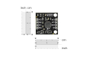 Tilt Compensated Compass LSM303, 3-Axis Accelerometer, 16-bit Data