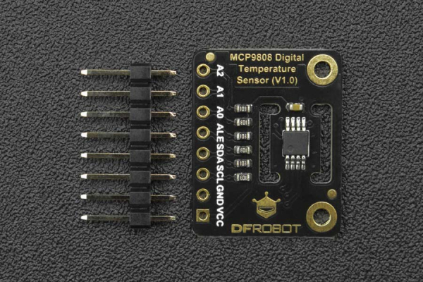 Temperature Sensor MCP9808 0.25C Accuracy -40C to +125C