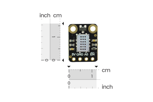 Gas Sensor MiCS-2714, MEMS, NO/NO2/H2 Detection, Low Power