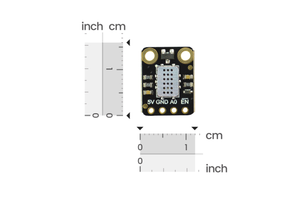 DFRobot CO/CH4/H2/NH3 gassensor MiCS-5524