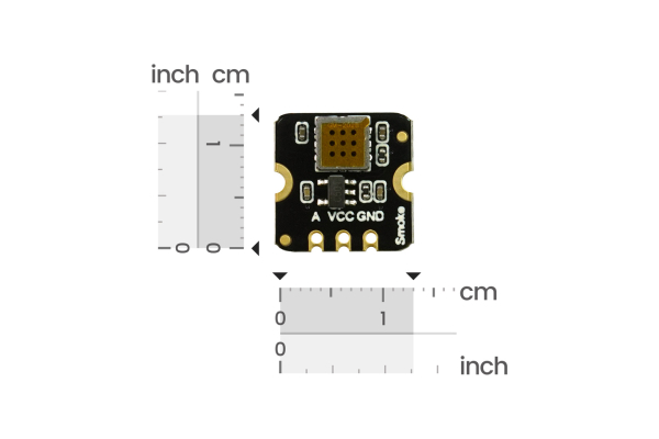 Smoke Gas Detection Sensor MEMS, Compact, Low Power, Fast Response