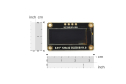 OLED Display, Monochrome 0.91” 128x32 I2C, SSD1306, Low Power