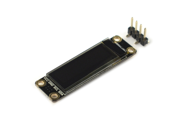 OLED-display med stikforbindelser