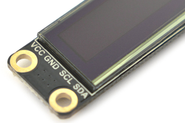 OLED-display til indbygning i projekter