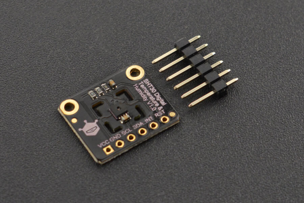 Digital Temp & Humidity Sensor SHT30, I2C, 2%RH, 0.2°C