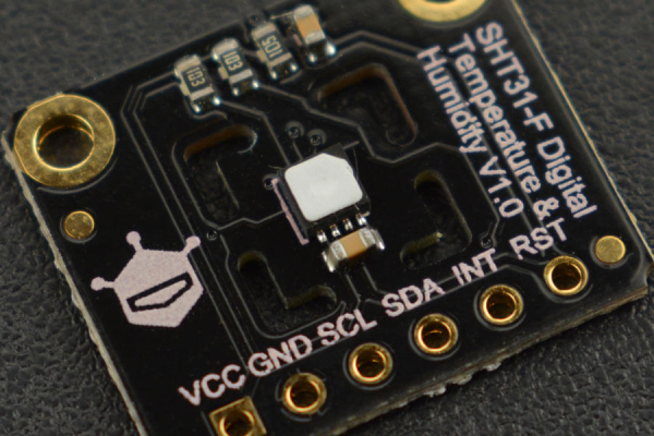 Digital Temp & Humidity Sensor SHT31-F, IP67, I2C, 0.2°C