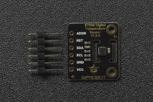 Digital Temp Sensor STS35 ±0.1°C I2C -40~125°C