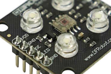 RGB-farvesensor TCS3200 med 4 hvide LED