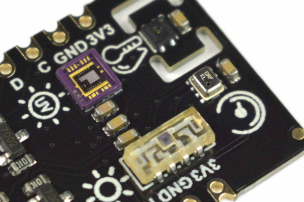 Temperature & Humidity SHTC3, Pressure BMP280, Ambient Light VEML7700, and UV ML8511 Sensor