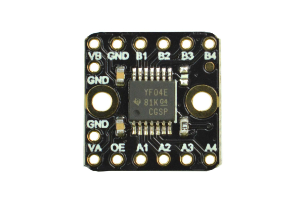 4-bit, TXS0104E, 1.65-5.5V, 24Mbps, bidir.