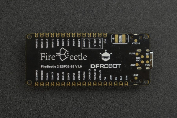 FireBeetle 2 Board ESP32-S3-U N16R8, AIoT Microcontroller with Camera, Wi-Fi, Bluetooth Routed through Cable