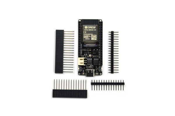 FireBeetle 2 ESP32-E IoT Microcontroller, with Header, Supports WiFi, Bluetooth