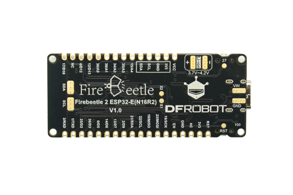 ESP32-E board med 16MB flash og 2MB PSRAM