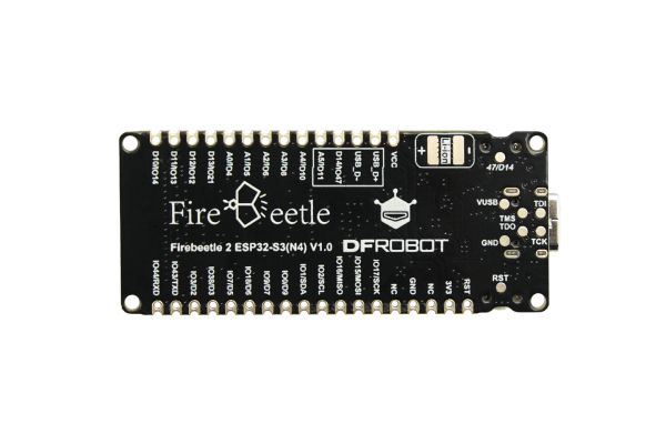 FireBeetle 2 ESP32-S3 N4 Dual-core IoT Microcontroller, No Cam, 4MB Fl., 512KB SR., Supports AI Acceleration