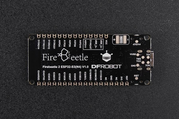 FireBeetle 2 ESP32-S3 N4 Dual-core IoT Microcontroller, No Cam, 4MB Fl., 512KB SR., Supports AI Acceleration