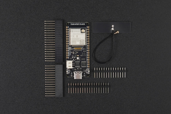 IoT Microcontroller FireBeetle 2 ESP32 UE N16R2 16MB Fl., 2MB PS., Supports Ext Antenna, Wi-Fi, Bluetooth