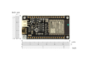 IoT Microcontroller FireBeetle ESP32, Supports WiFi, Bluetooth