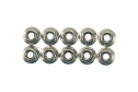 Flange Nuts, M3 Size, Wide Flange, No Extra Washers Needed