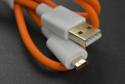 Micro USB Cable Flat Noodle 1m, Fast Charge, Gold Plated