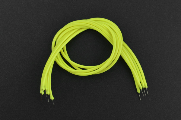 Flexible LED Filament, 3V 260mm, Green, 5 Pack, High Brightness, Bendable