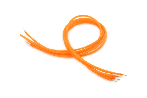 Flexible LED Filament, 3V 260mm, Pink, 5 Pack, High Brightness, Bendable