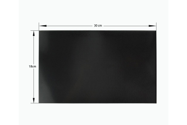 ProtoBoard Flexible Single Sided 18x30cm, 0.4mm, 1mm Holes