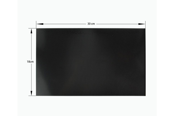 ProtoBoard Flexible Single Sided 18x30cm, 0.4mm, 1mm Holes