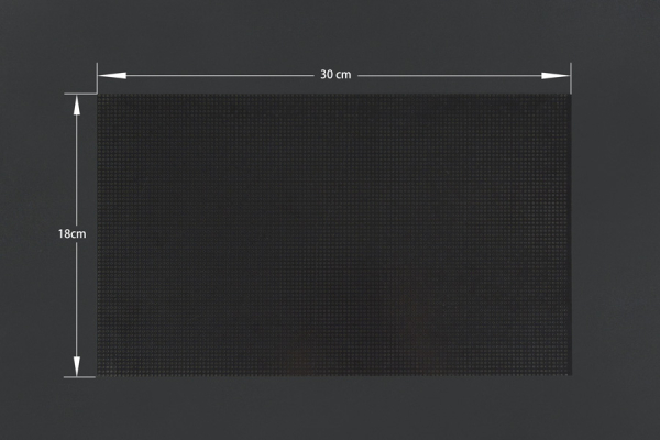 ProtoBoard Flexible Single Sided 18x30cm, 0.4mm, 1mm Holes