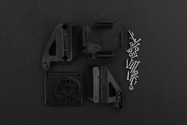 FPV Nylon Pan & Tilt Kit, 9-12g Servo Compatible, 20g
