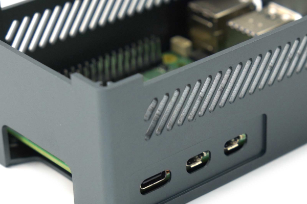 Full Metal Case for Raspberry Pi 5 Single Board Computer