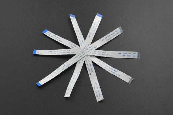 GDI-Line 15CM 18Pin FPC Ribbon Cable, Durable, 0.5mm Pitch