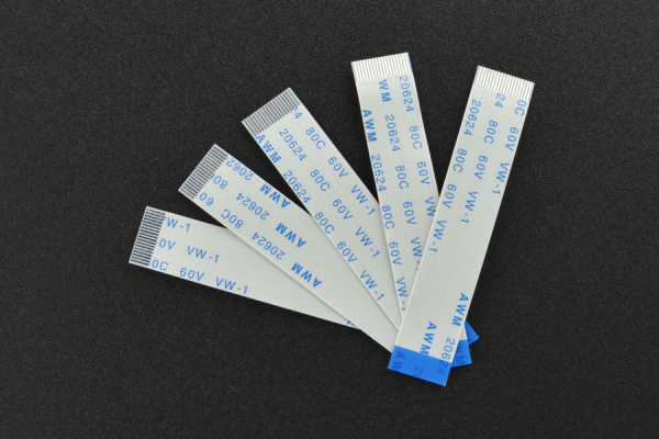 GDI-Line 5CM 18Pin FPC Cable, Durable, 0.5mm Pitch