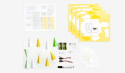 Glowing House Set - BARE Conductive, Light-Sensitive, Non-Toxic Paint