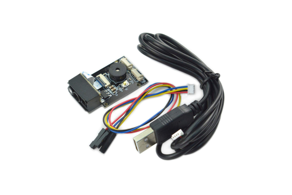 Barcode and QR Code Scanning Module GM77, 0.3MP, Auto-Sensing, USB/TTL